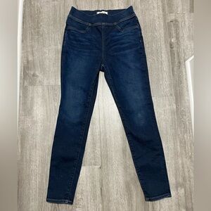 Madewell pull on stretch skinny jeans, great‎ condition, women’s size 28